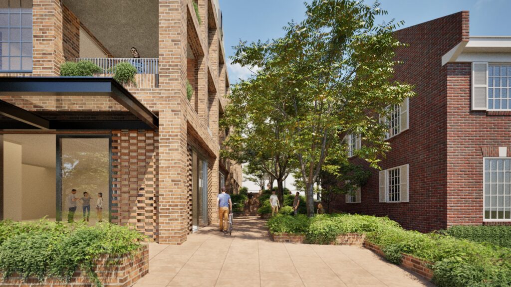 IVANHOE ENTRY COURTYARD